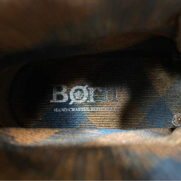 Born Codi Gray Suede Lace Up Boot 6M - Picture 12 of 14